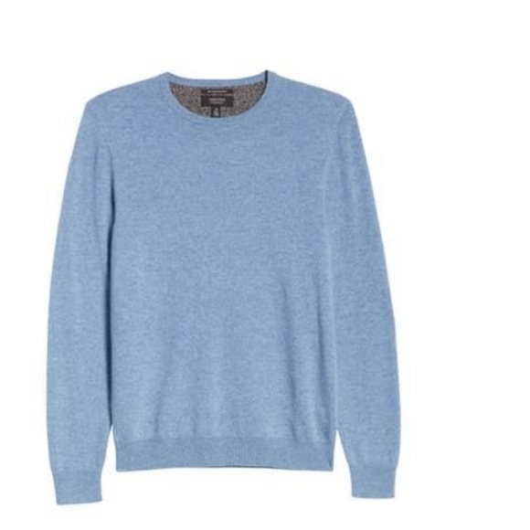 NORDSTROM MEN'S SHOP Cashmere Crewneck Sweater - Picture 4 of 7